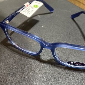 America MU306 BLUE Prescription Eyeglass Frames 49 14 135#130